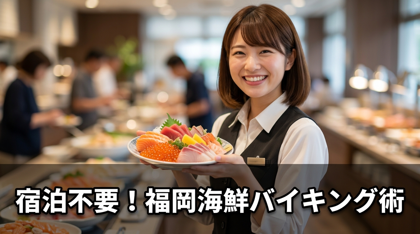 宿泊なしでもOK？福岡で海鮮バイキングを外来利用するコツ